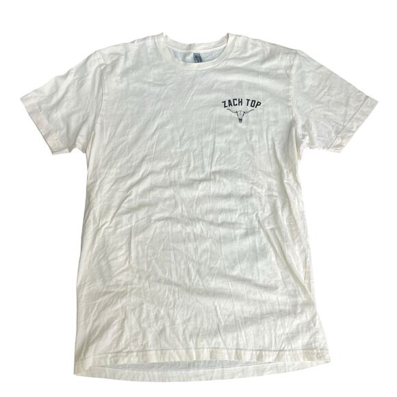 Zach Top Cold Beer And Country Music 2025 Tour Dates T-Shirt Size M Band Tee - Picture 2 of 9